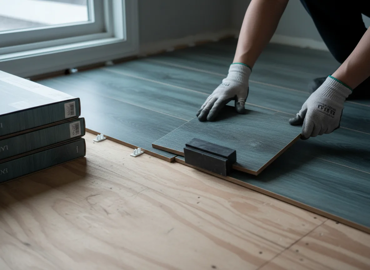 Luxury Vinyl Plank Installation company in Grasston, MN